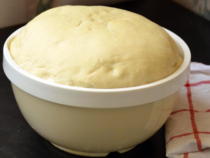 La masa con un levado de 40 min