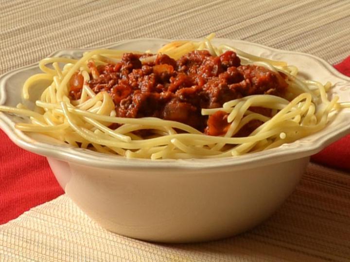 Espaguetis con salsa boloñesa