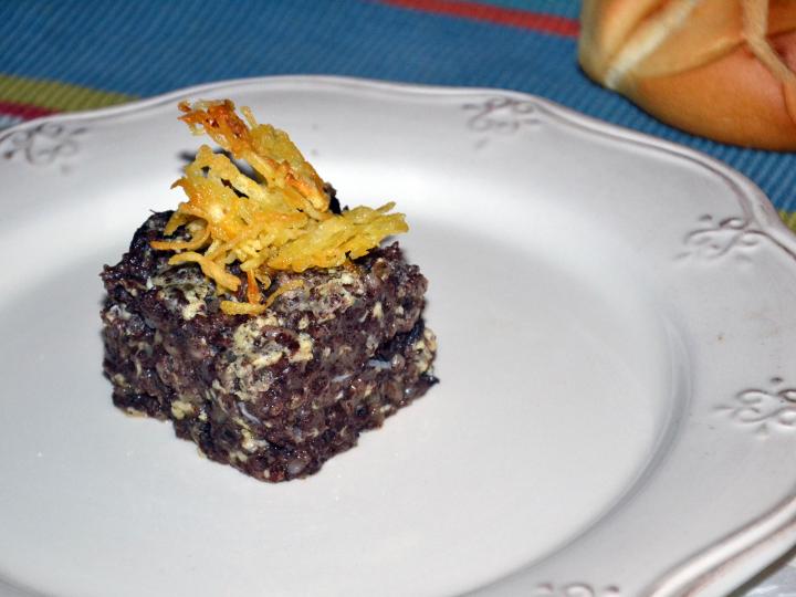 Revuelto de morcilla