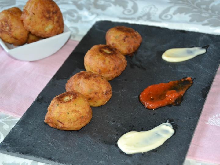 buñuelos de bacalao