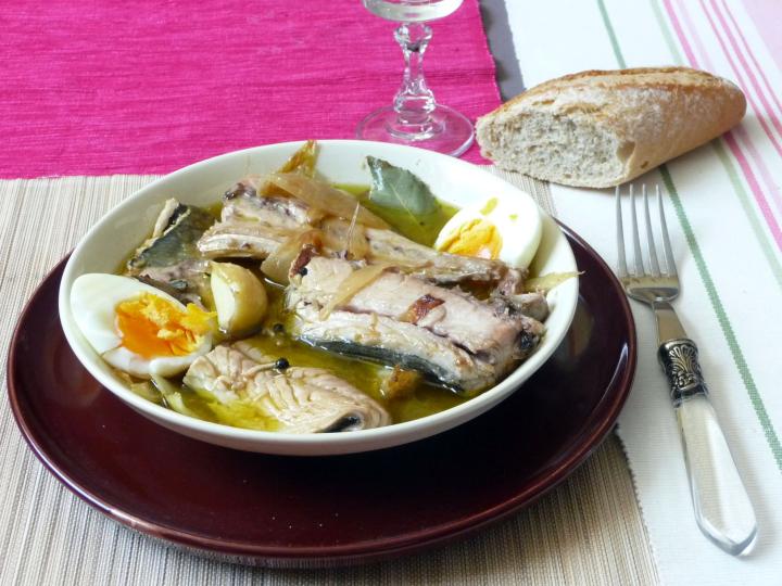 Chicharro en escabeche