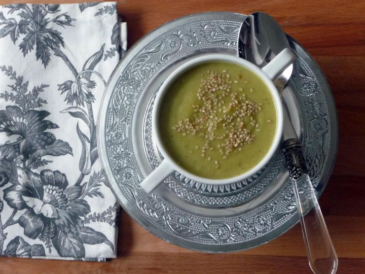 crema de calabacín
