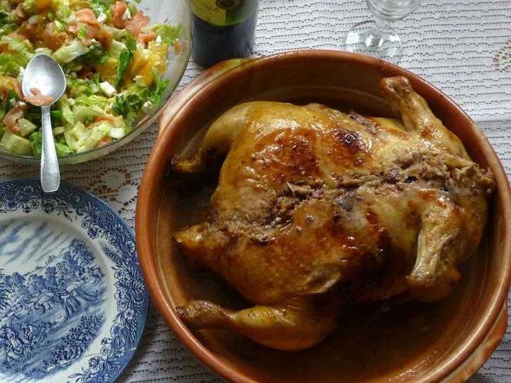 Pularda rellena