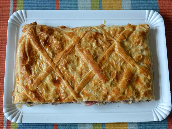 Empanada de champiñones
