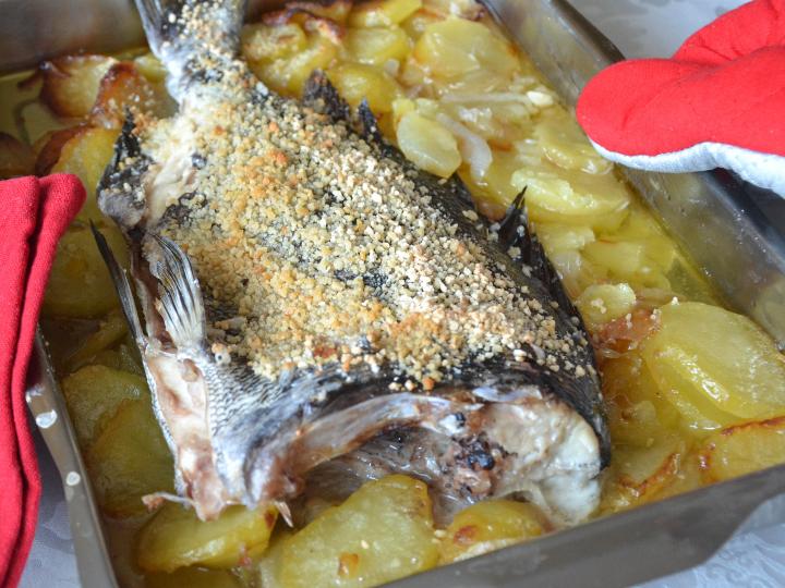 Sargo al horno