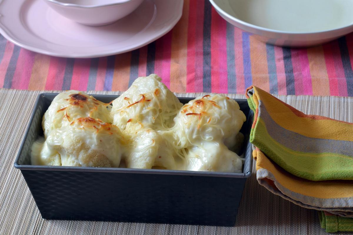 coliflor gratinada