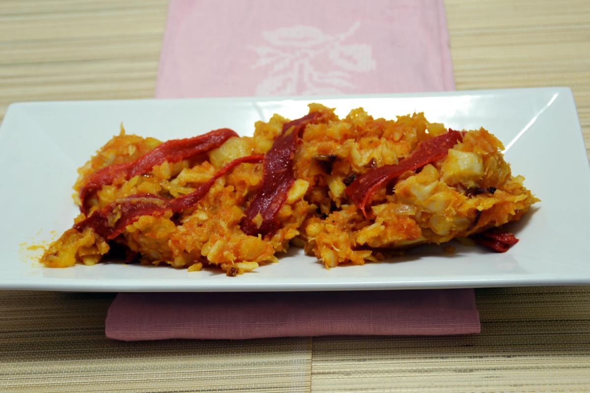 bacalao con tomate