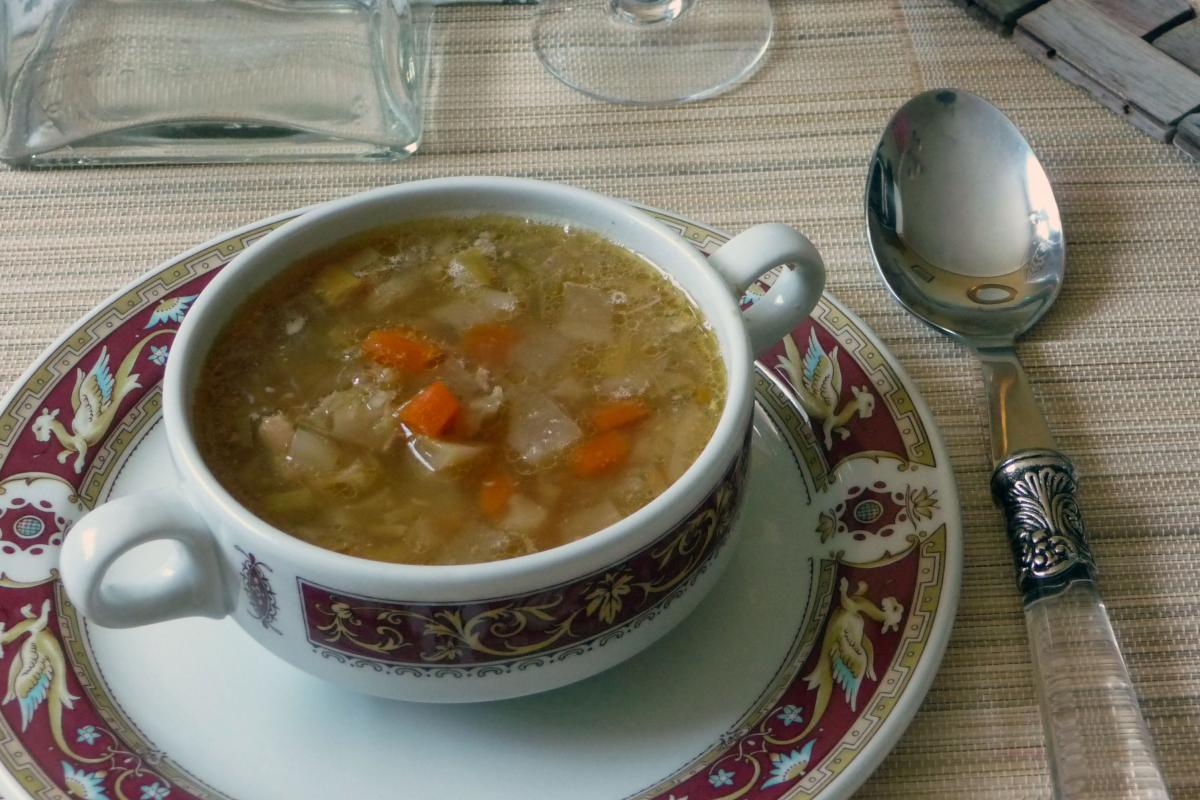 sopa de verdura