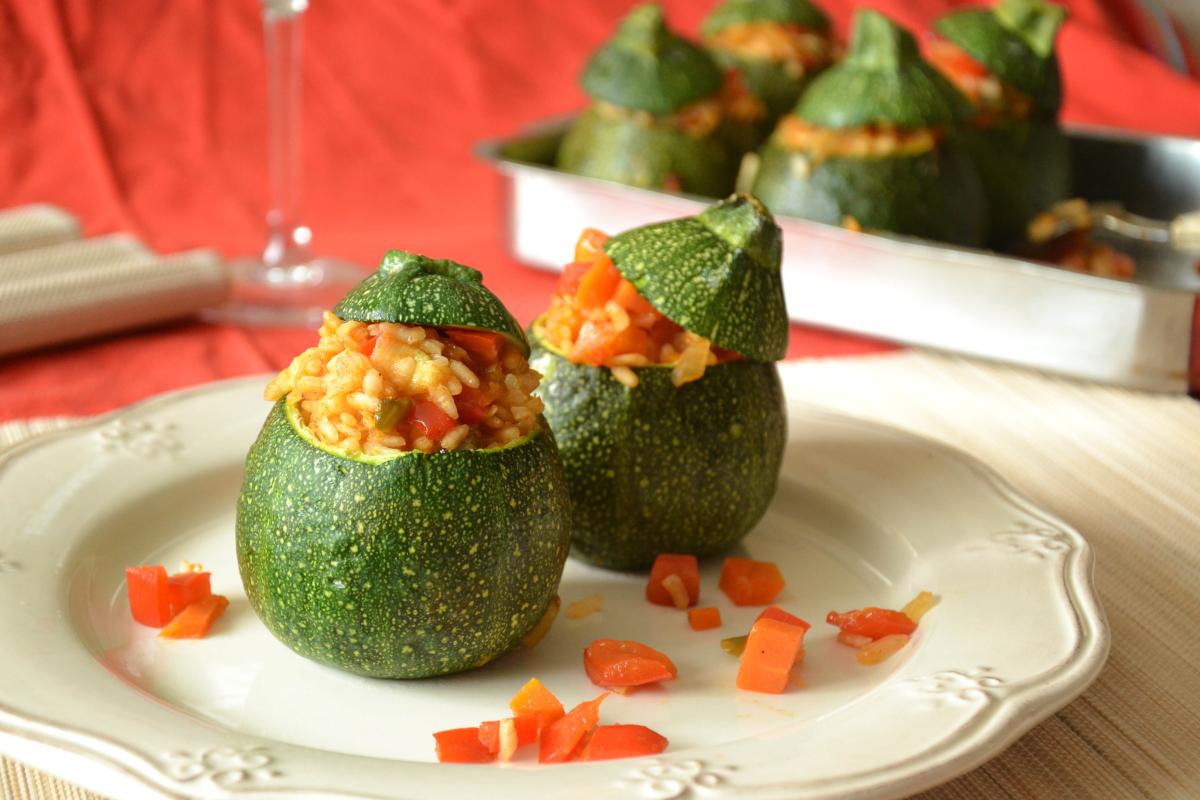 Calabacines rellenos 